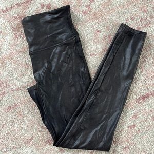 SPANX faux leather leggings